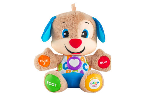 Baby & Toddler Toy Smart Stages Puppy With White Shirt, For Ages 6+ Months